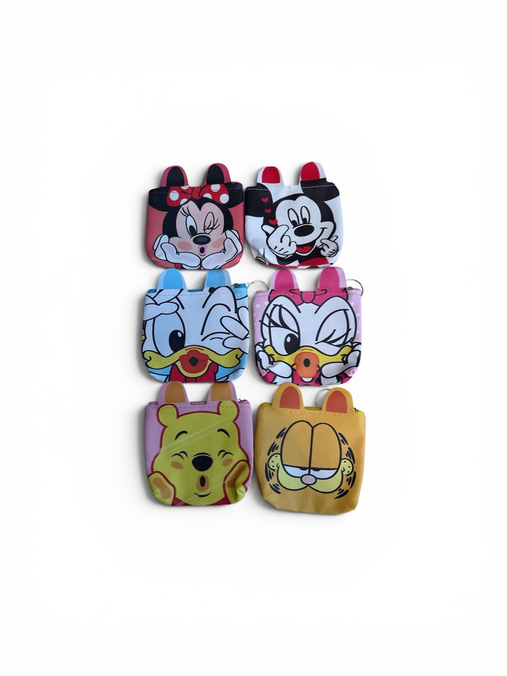 Disney Kids Character Mini Backpacks - Red, Black, Blue, Pink, Yellow